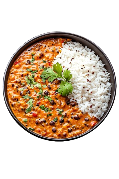 A person enjoying a healthy meal